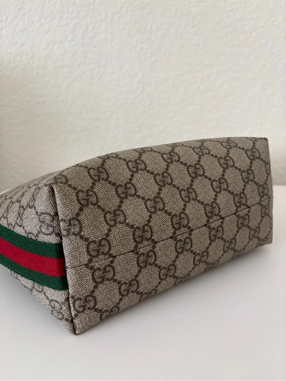 Gucci Ophidia GG Super Mini canvas shoulder bag New - Picture 10 of 12